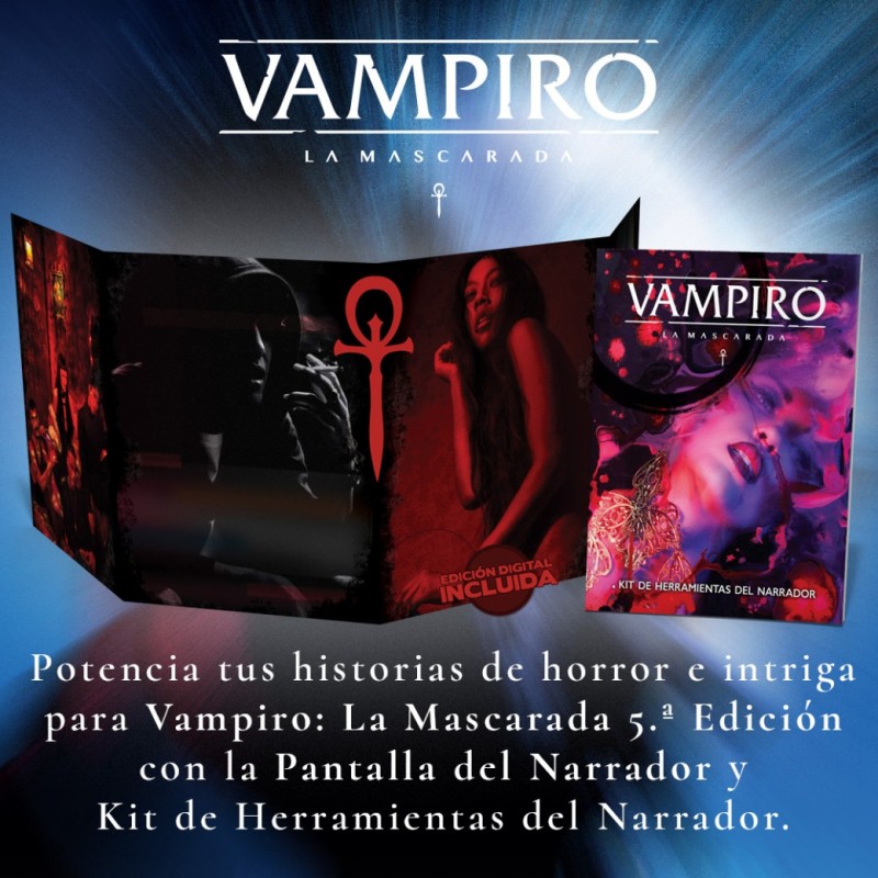 Vampiro V5 Pantalla del Director y Kit de Herramientas