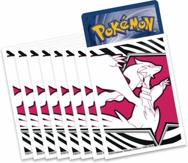 Pokémon: Caja de Entrenador Élite de Escarlata y Púrpura-Llama Blanca: Reshiram de JCC (1 Carta de promoción con ilustración expandida de Tornadus, 9 Sobres de Mejora y Accesorios prémium) - Image 6