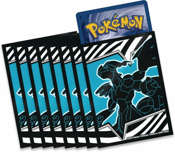 Pokémon: Caja de Entrenador Élite de Escarlata y Púrpura-Fulgor Negro: Zekrom de JCC (1 Carta de promoción con ilustración expandida de Thundurus, 9 Sobres de Mejora y Accesorios prémium) - Image 6